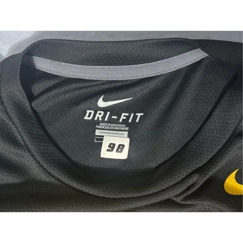 University of Missouri Football Nike Dri Fit T Shirt Size Large Team Issued
